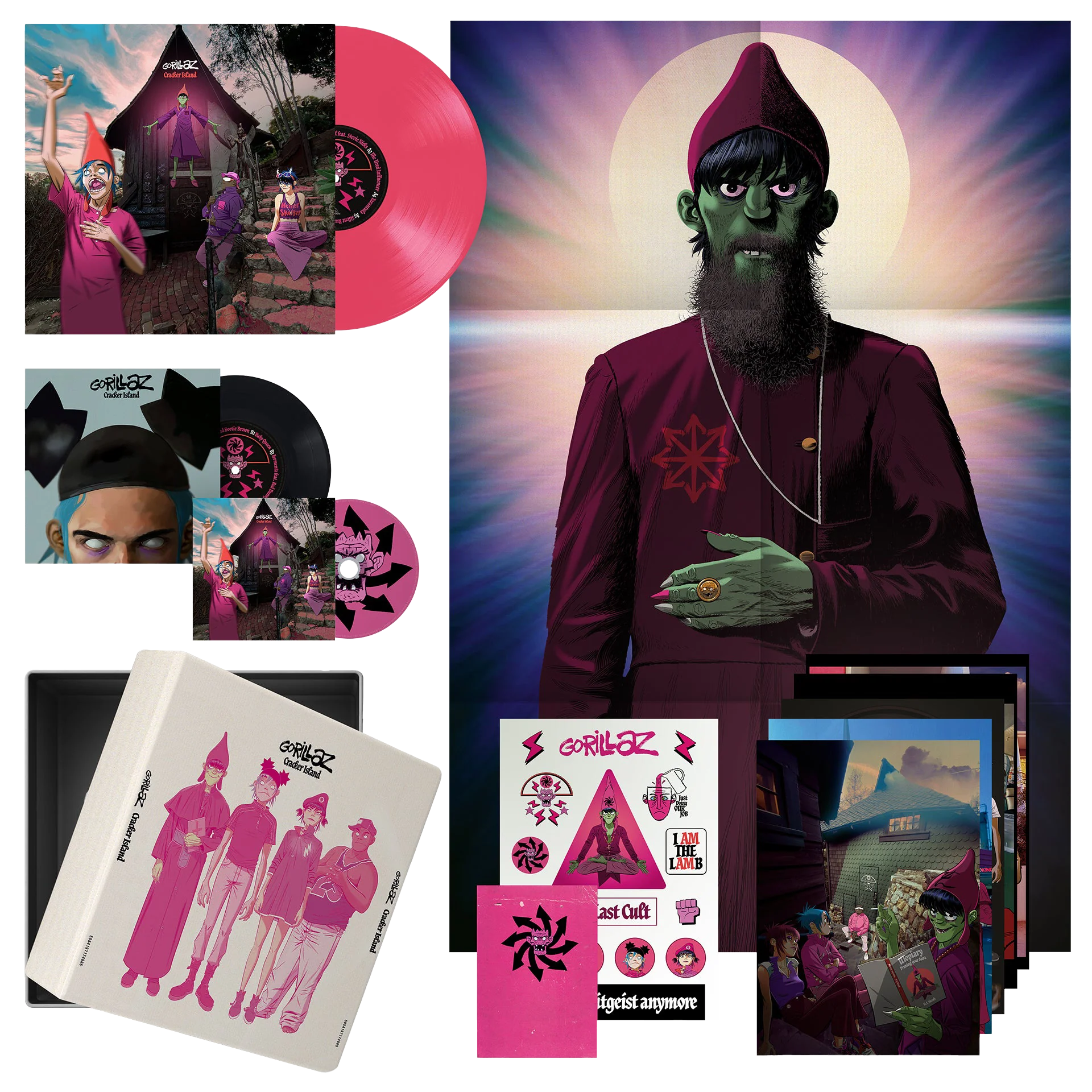 Cracker Island Exclusive 12” Vinyl Deluxe Box