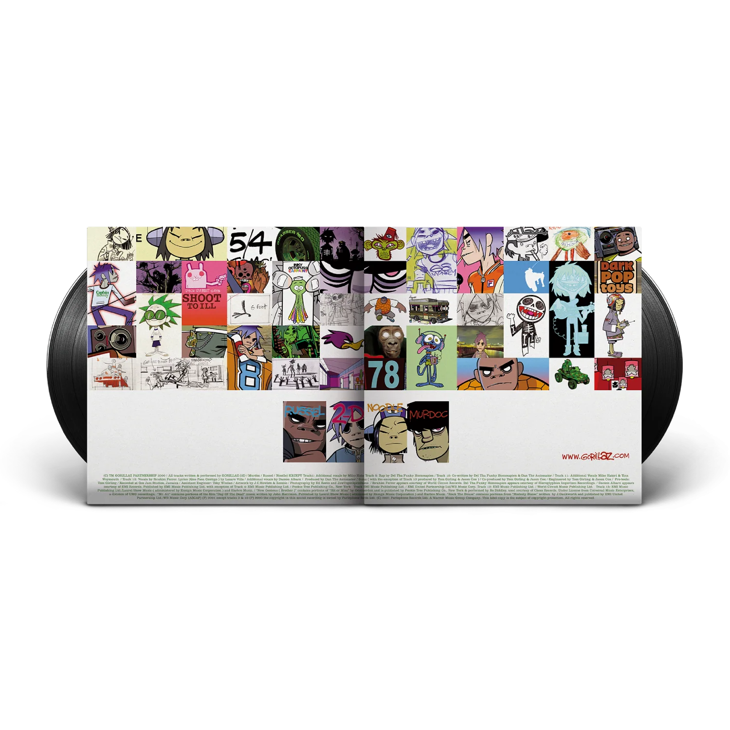 Gorillaz (2LP Black) - Image 3